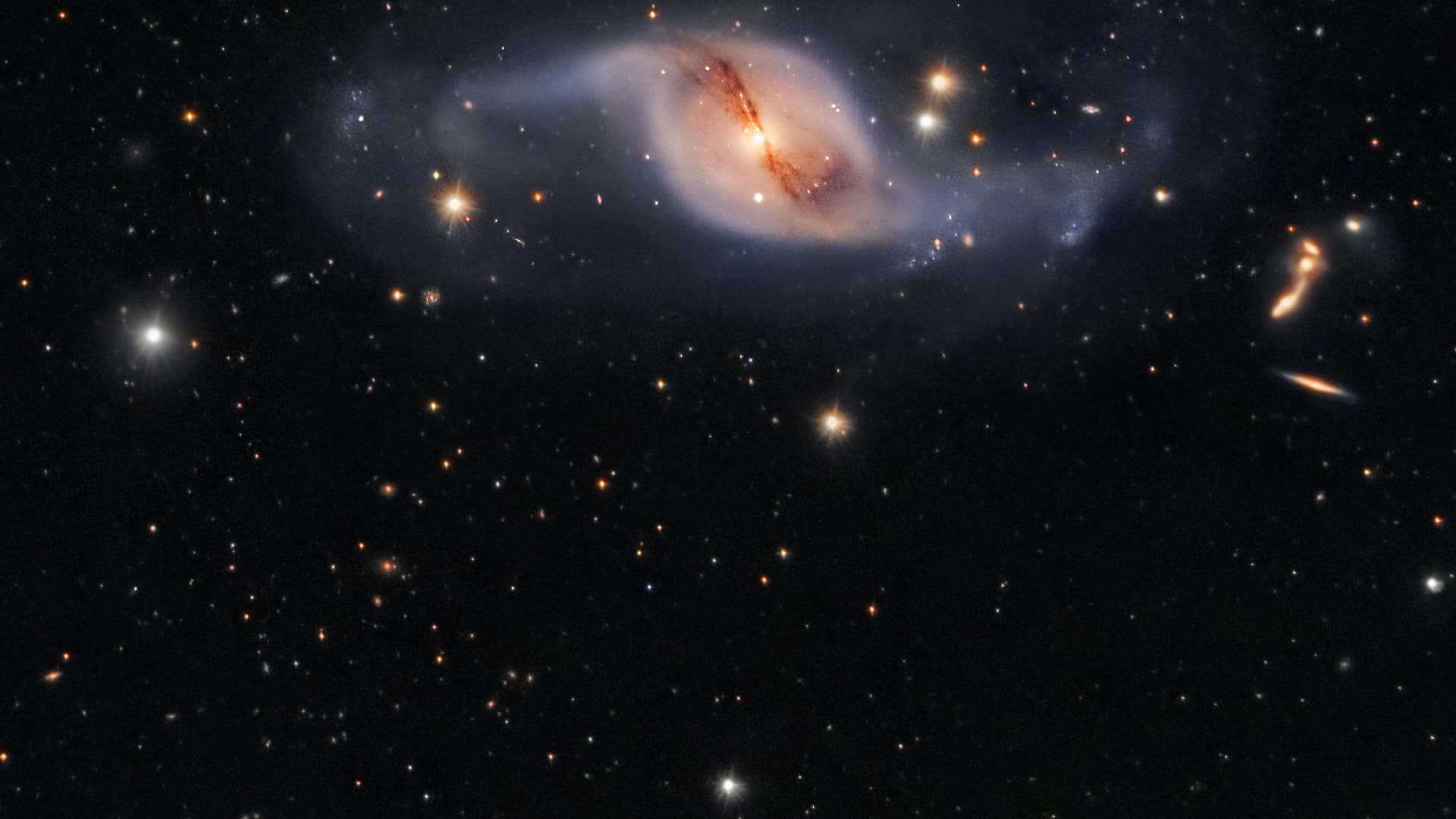 NGC 3718 Spektrum der Wissenschaft